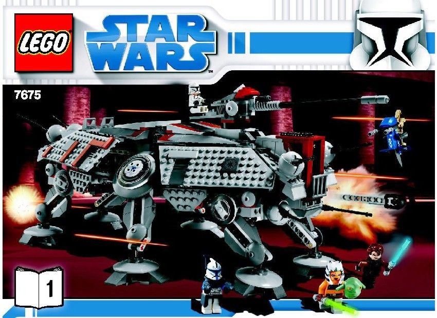 lego star wars clone walker battle pack instructions