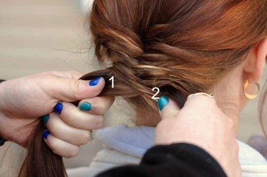 fishtail hair braid instructions