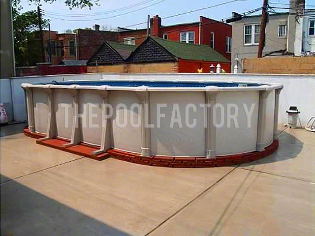 oval above ground pool installation instructions