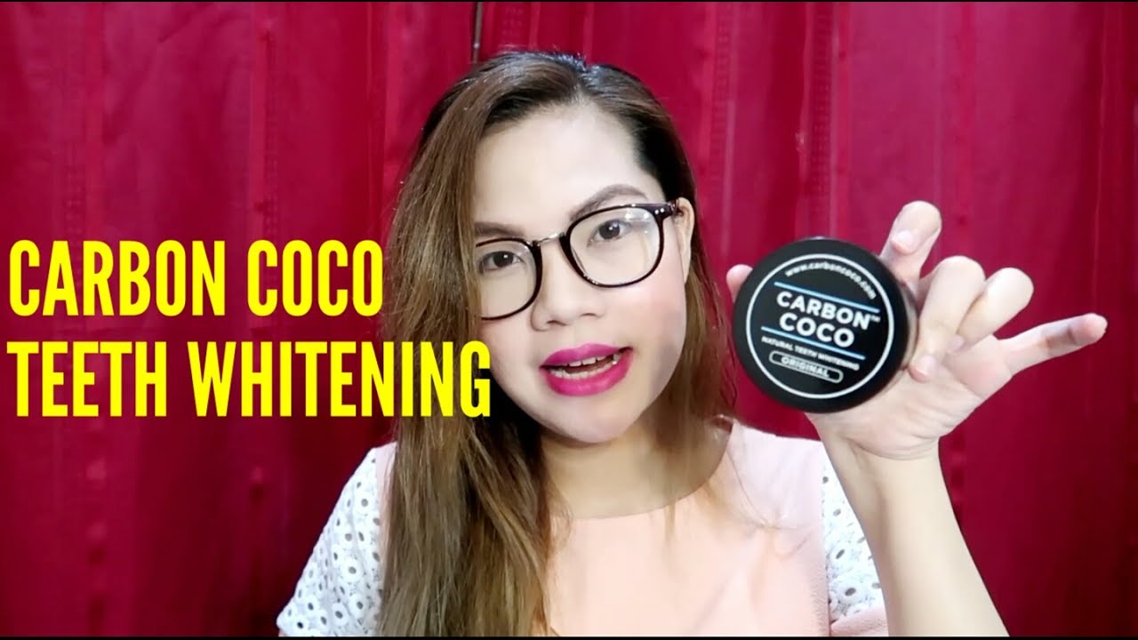 carbon coco teeth whitening instructions