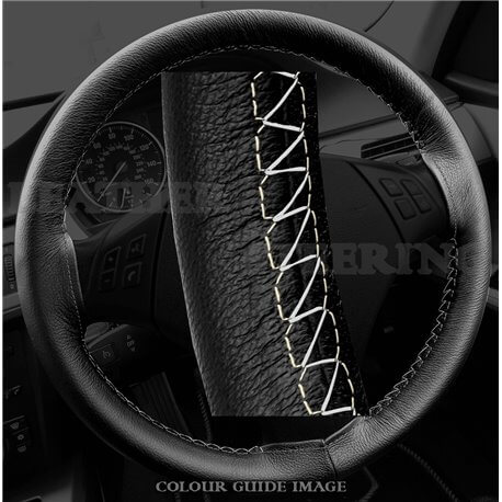 lace on steering wheel cover instructions