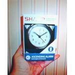sharp quartz analog alarm clock instructions