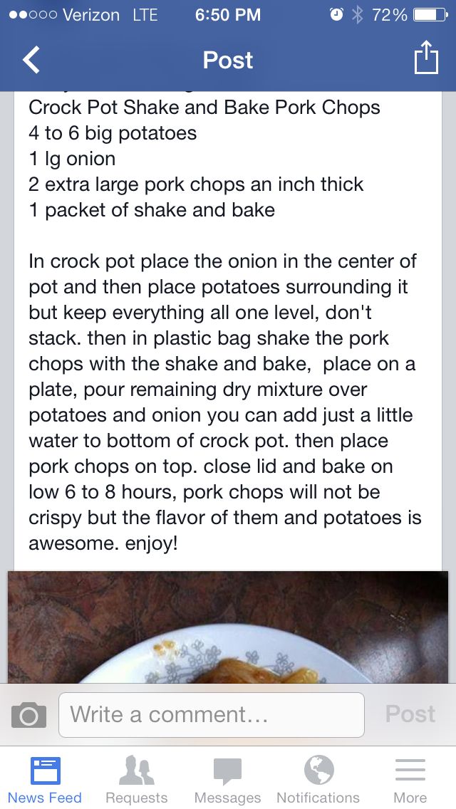shake and bake pork instructions