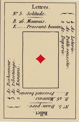 gypsy witch playing cards instructions