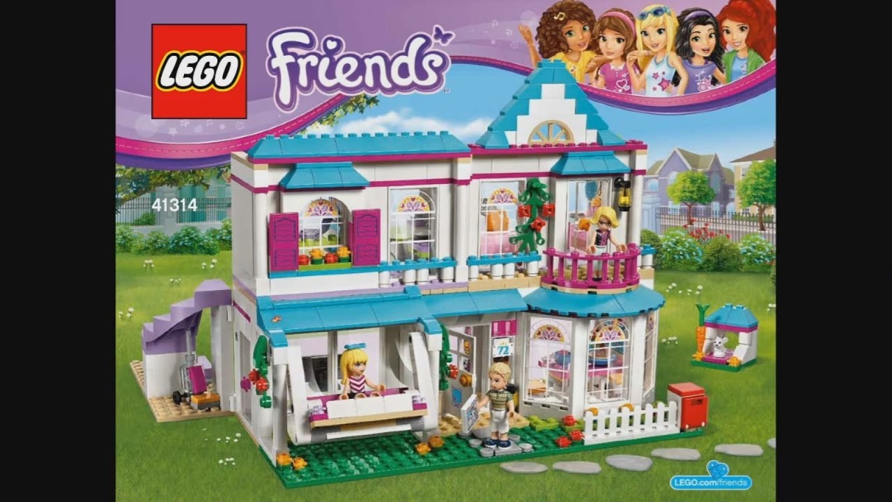 lego friends friendship house instructions