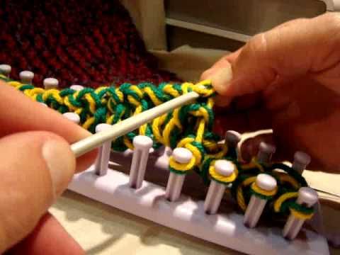 knitting loom instructions casting off