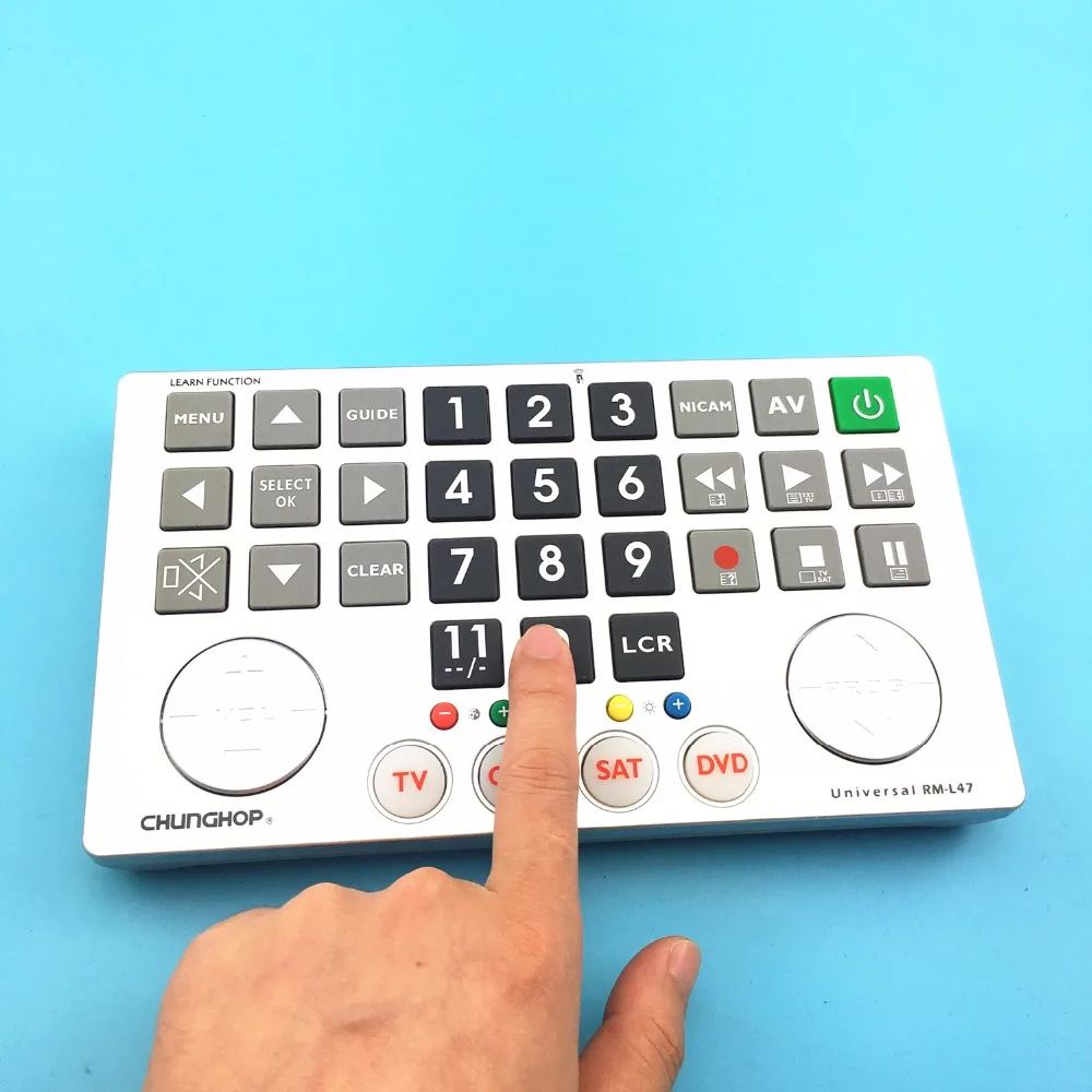 chunghop universal remote instructions