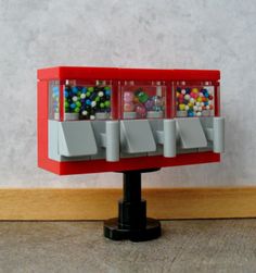 instructions for a lego candy machine