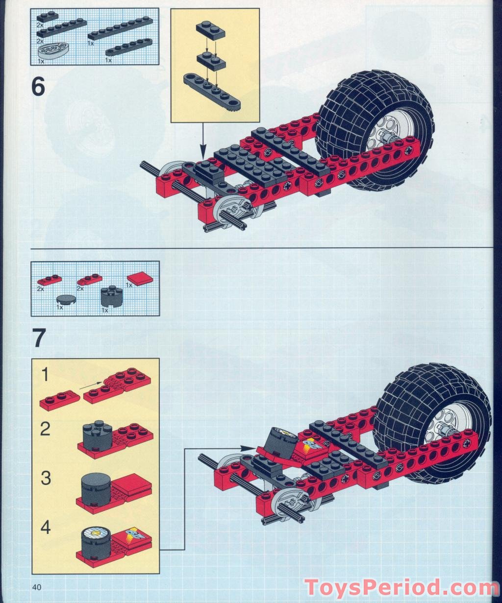 lego technic dune buggy instructions