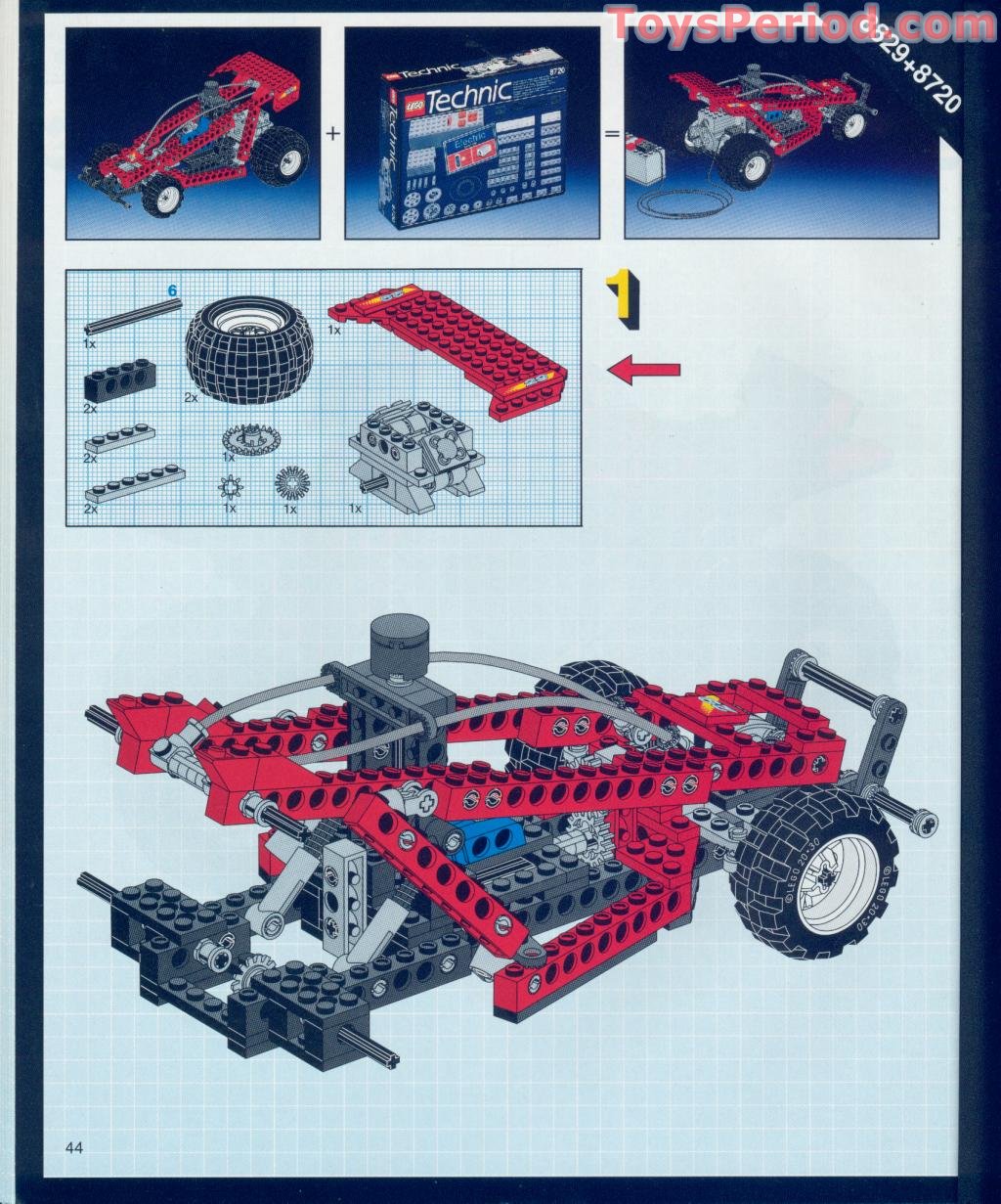 lego technic dune buggy instructions