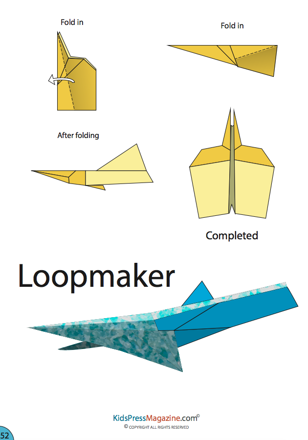 paper airplane instructions for distance