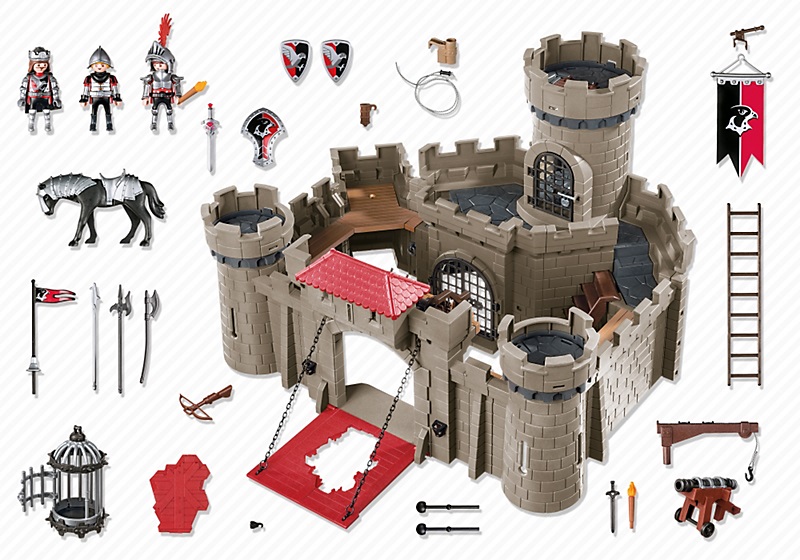 playmobil dragon castle instructions